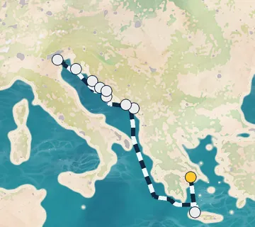 10 Night Athens to Venice cruise