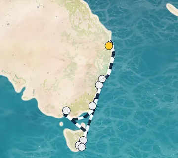 12 Night Brisbane to Brisbane cruise