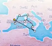 8 Night Barcelona to Barcelona cruise