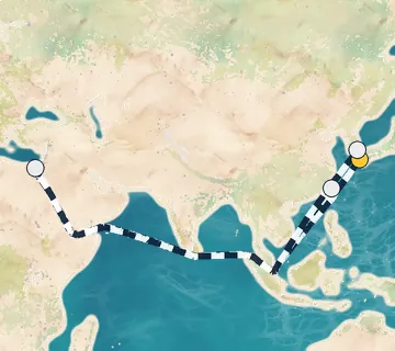 4 Night Nagasaki to Busan cruise