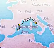 7 Night Rome to Barcelona cruise
