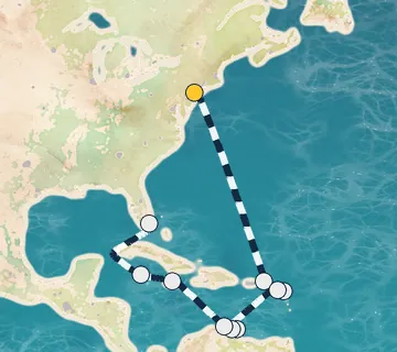 15 Night New York to Miami cruise