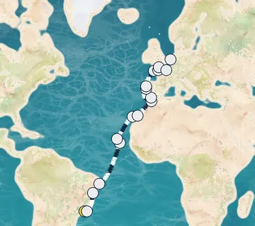 31 Night Rio to Amsterdam cruise