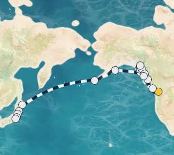 35 Night Vancouver to Tokyo cruise