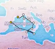 8 Night Tarragona to Marseille cruise
