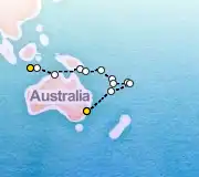 21 Night Bali to Sydney cruise