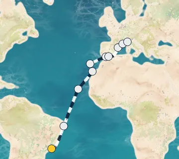 19 Night Rio to Savona cruise