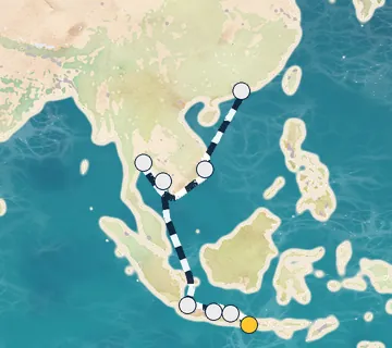 14 Night Bali to Hong Kong cruise