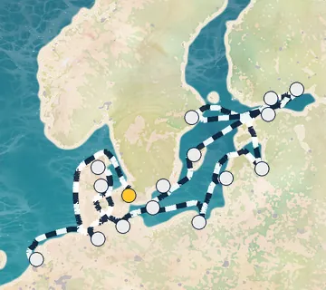 20 Night Copenhagen to Ijmuiden cruise