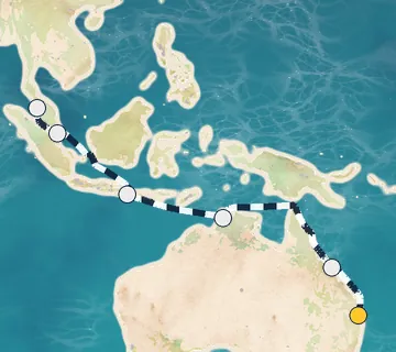 15 Night Brisbane to Singapore cruise