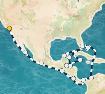 25 Night Los Angeles to Miami cruise