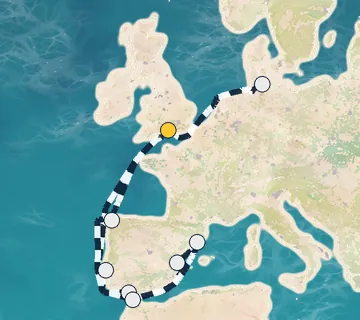 17 Night London to Kiel cruise