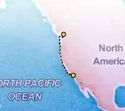 4 Night Vancouver to Los Angeles cruise