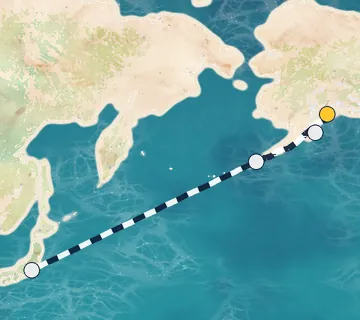 13 Night Seward to Tokyo cruise
