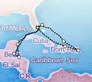 14 Night Miami to Miami cruise