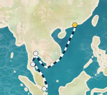 10 Night Hong Kong to Singapore cruise