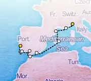 10 Night Portofino to Lisbon cruise