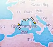 7 Night Rome to Barcelona cruise
