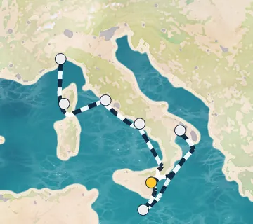 8 Night Catania to Savona cruise
