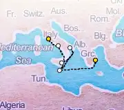 9 Night Athens to Rome cruise