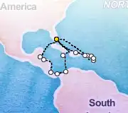21 Night Miami to Miami cruise