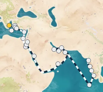 33 Night Athens to Mumbai cruise