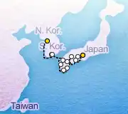 12 Night Osaka to Seoul cruise