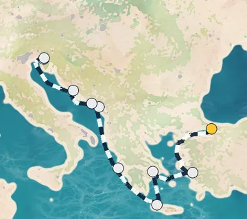 10 Night Istanbul to Trieste cruise