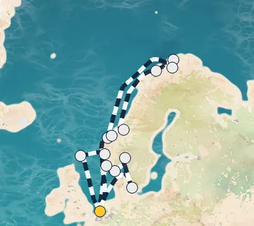 21 Night Rotterdam to Rotterdam cruise