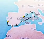 11 Night Lisbon to Barcelona cruise