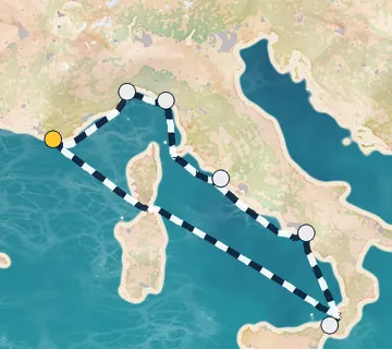 7 Night Toulon to Toulon cruise