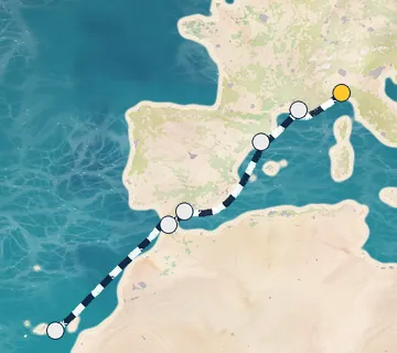 7 Night Portofino to Las Palmas cruise
