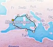 10 Night Barcelona to Barcelona cruise