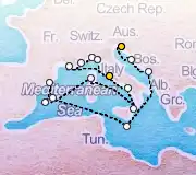 21 Night Trieste to Rome cruise