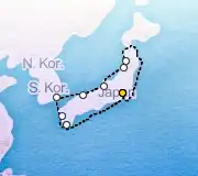 11 Night Tokyo to Tokyo cruise