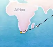 19 Night Singapore to Cape Town cruise