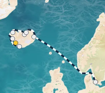 10 Night Reykjavik to Copenhagen cruise