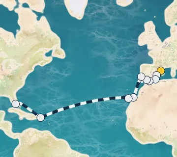 21 Night Barcelona to Miami cruise