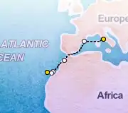 8 Night Tenerife to Rome cruise