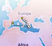 10 Night Trieste to Barcelona cruise