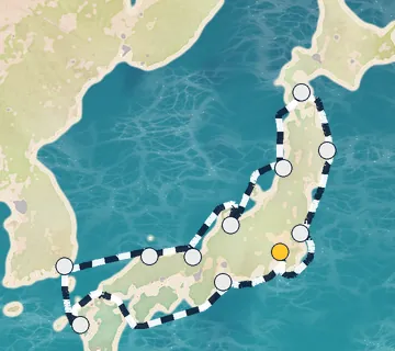 12 Night Tokyo to Tokyo cruise