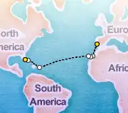 15 Night Lisbon to Miami cruise