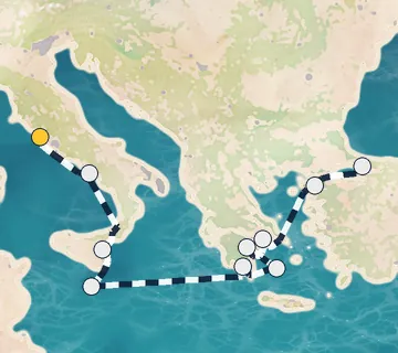 10 Night Rome to Istanbul cruise