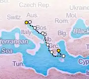 9 Night Athens to Venice cruise