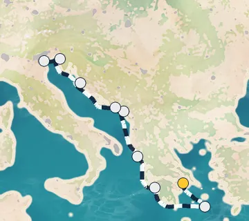 9 Night Athens to Venice cruise