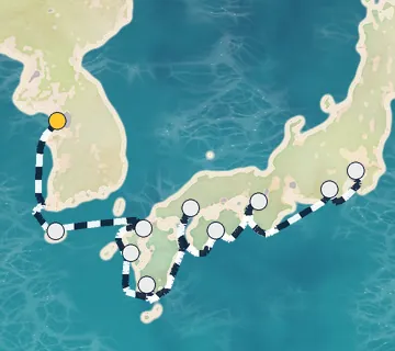 13 Night Seoul to Tokyo cruise