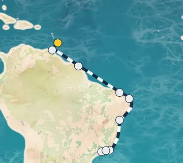 16 Night Bridgetown to Rio de Janeiro cruise
