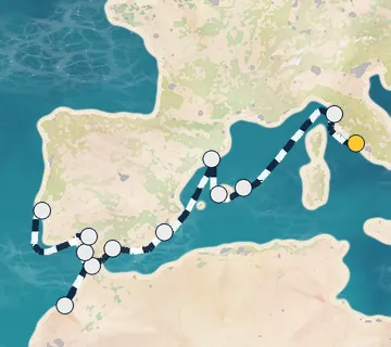17 Night Rome to Lisbon cruise