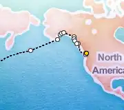 25 Night Tokyo to Vancouver cruise