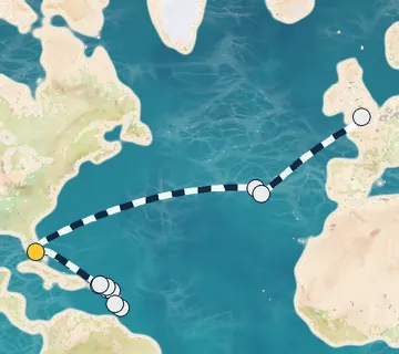 26 Night Miami to London cruise